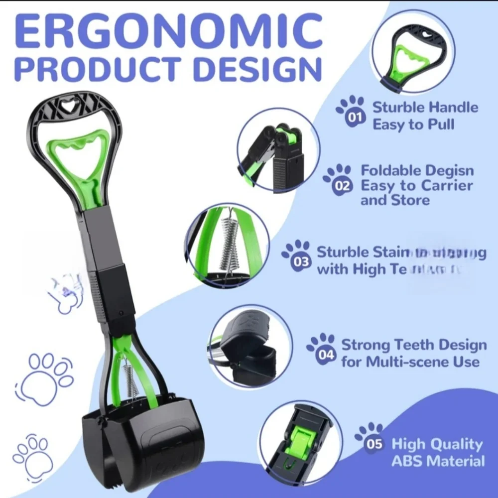 Green and Black Pooper Scooper